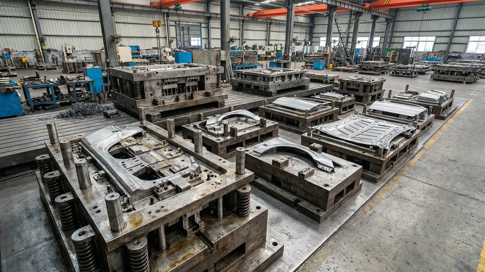 Automotive stemplingsstanser