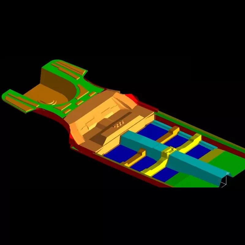 Automotive Gulv Montering Stempling Dies