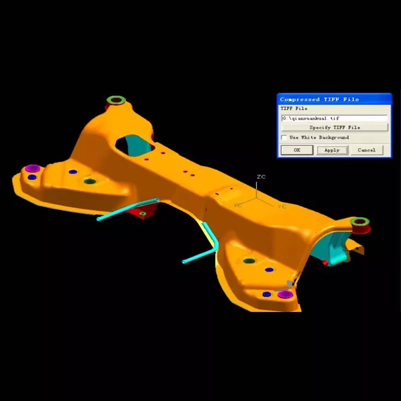 Automotive frontfjæringsenhet stempling Dies